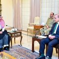 Shehbaz Sharif Meets Saudi FM
